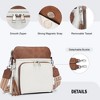 Crossbody Purse ,Lightweight Medium Crossbody Bag Soft Leather Shoulder Handbags - 3 of 4