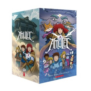 Amulet #1-9 Box Set - by  Kazu Kibuishi (Mixed Media Product) - 1 of 1