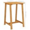 vidaXL Patio Bar Set 3 Piece, Outdoor Bar Table and Stools with Wood Tabletop, Patio Furniture Set with Cushions, Dining Set for Garden - 4 of 4