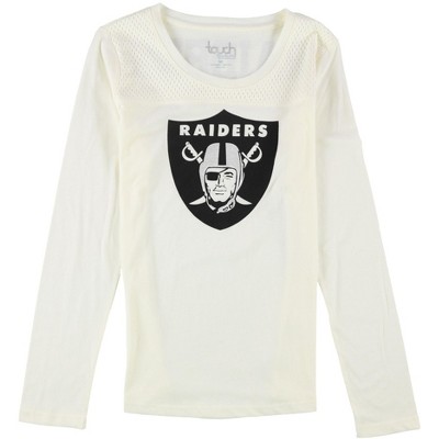 Touch by G-III Womens Raiders Logo Graphic T-Shirt