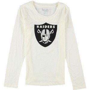 Touch by G-III Womens Raiders Logo Graphic T-Shirt - 1 of 2