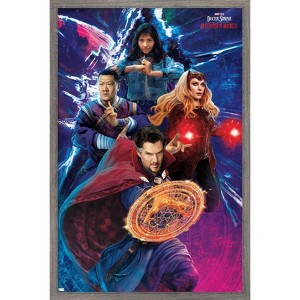 Trends International Marvel Doctor Strange in the Multiverse of Madness - Group Framed Wall Poster Prints - 1 of 4