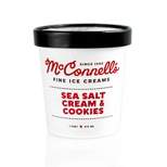 McConnell's Sea Salt Cream and Cookies Ice Cream -16oz