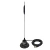 Tram® 144 to 148 MHz VHF/440 to 450 MHz UHF Amateur Dual-Band Pre-Tuned 4-In. Magnet Antenna Kit with Rubber Boot in Black - 2 of 4