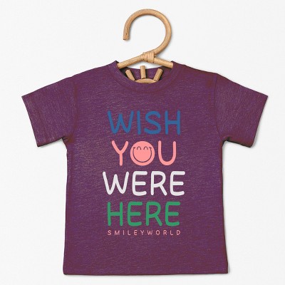 The Juniper Shop SmileyWorld Wish You Were Here Toddler Short Sleeve Tee