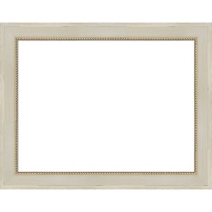 Amanti Art Parthenon Cream Framed Dry Erase Magnetic Board - 1 of 4