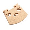 Unique Bargains Wood 1/4 Violin Light Weight Convenient Use Violin Parts 1 Pc - 3 of 4