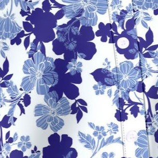 ultra blue shadow floral