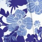 ultra blue shadow floral