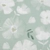 Allure Home Creations Floral Monotone Shower Curtain Sage Green - 4 of 4