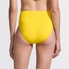 Lands' End Women's Tugless QuickDry High Waisted High Leg Bikini Bottoms - 2 of 4