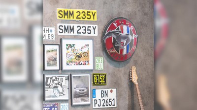 Corona Extra Dome Shaped Metal Wall Sign for Garage