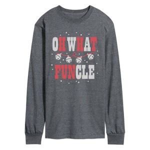 Men's - Instant Message - Oh What Funcle Long Sleeve Graphic T-Shirt - 1 of 4
