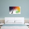 Rainbow Season Tree by Ashvin Harrison Unframed Wall Canvas - iCanvas - 3 of 4