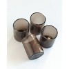 Slickblue Set of 4 Handblown Glasses, Hammered Texture Drinkware for Everyday Use or Entertaining, Color Options - 3 of 4