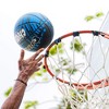 AND1 Rubber Basketball & Pump (Drip Collection) - Official Size 7 (29.5”) Streetball, Made for Indoor Outdoor Games, White Drip - 4 of 4