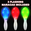 ArtCreativity Light-Up Color Changing Maracas (Pack of 3) - 3 of 4
