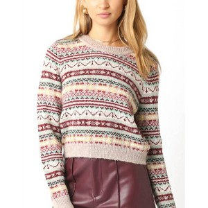 Women's Switzerland Sweater - OLIVACEOUS - 1 of 4