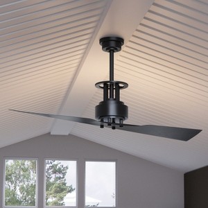 Urban Ambiance Luxury Cosmopolitan Indoor Ceiling Fan,  18.1"H x 56"W,  Charcoal, UHP9201 - 1 of 4
