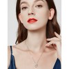 925 Sterling Silver Heartbeat Necklace, Trendy Pendant - HTUTWOO™ Women Dainty Diamond,  for Mother, Daughter, Sister, Friends and Everyday Wear - 3 of 4