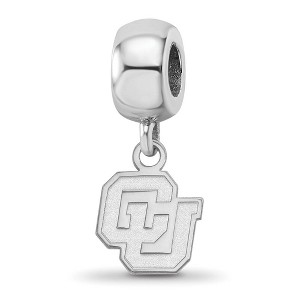 Black Bow Jewelry Sterling Silver Colorado Buffalos NCAA Bead Charm - 1 of 4
