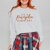 Simply Sage Market Women's It's A Pumpkin Kinda Day Long Sleeve Garment Dyed Tee - 2 of 4