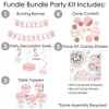 Big Dot of Happiness Pink Rose Gold Birthday - Happy Birthday Party Supplies - Banner Decoration Kit - Fundle Bundle - 2 of 4