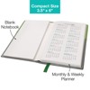 2026 Pocket Planner, 3.5"x6": Includes 14 Months (Nov 2025-Dec 2026) / 2026 Weekly Organizer (Green/Black) - 2 of 4