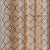 SKL Home By Saturday Knight Ltd Chainlink Window Curtain Panel - Spice - 3 of 4
