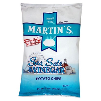 Martin's Sea Salt & Vinegar Flavored Potato Chips - 9.5oz