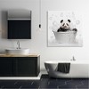 Stupell Industries Panda Bubble Bath Canvas Wall Art - 2 of 4