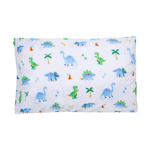 Wildkin Dinosaur Land 100% Cotton Fitted Crib Sheet Blue