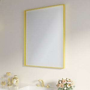 Right Angle Aluminum Mirror Silver - 1 of 4