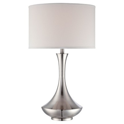 Lite Source Elisio 1 Light Table Lamp  - Polished Steel