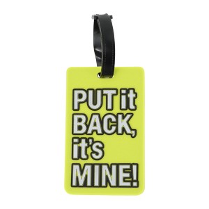 Unique Bargains PUT Pattern Luggage Tag 1 Pc - 1 of 4