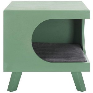 Bean Square Pet Bed - PET5700 - Safavieh Pets - 1 of 4