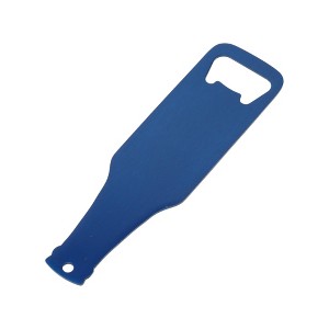 Unique Bargains Bottle Opener Bottle-Shaped Wine Opener Hand Wash Only Stainless Steel 1.3"x4.72" 1Pcs - 1 of 4