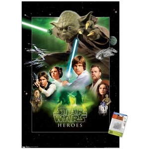 Trends International Star Wars: Saga - Heroes Unframed Wall Poster Prints - 1 of 4