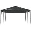 vidaXL Professional Party Tent - Sturdy, Weather Resistant, Outdoor Canopy with Polyethylene Material & Steel Frame - 13.1'x19.7', Anthracite - 4 of 4