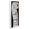 Stupell Industries Like Toilet Paper Funny Bathroom, 10" x 24" - 3 of 4