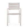 NicBex Set of 2 Outdoor Modern Dining Chair Aluminum with Mesh Seat-Christopher Knight Home - 3 of 4