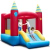 Costway Inflatable Bounce Castle Kids Jumping Bouncer Indoor Outdoor with 480W Blower - 2 of 4