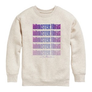 Boys' - Mattel - MH The Movie Logo Graphic Long Sleeve Fleece Sweatshirt - 1 of 4