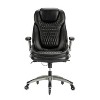 Ergonomic Executive Office Chair with Rubber Wheels - image 2 of 4