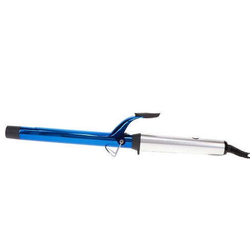 Blue and 2024 silver curling iron