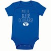 NCAA BYU Cougars Infant Toddler Boys' 3pk Bodysuit - 3 of 4