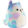 Squishmallows 8" Fox & 10" Dinosaur 2-Squish Rainbow Tie Dye Value Pack- Collectible Soft & Squishy Stuffed Animal Toy Gift Set for Kids, Girls & Boys - 2 of 4