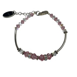 Michelle Marie Boutique's Sparkling Crystal and Sterling Silver Bracelet for 10+ | A Magical Accessory - 1 of 4