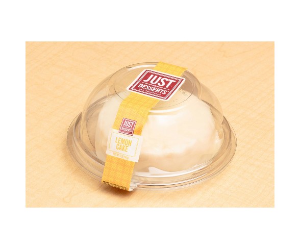 Just Desserts Single Serve Lemon Cake - 5oz