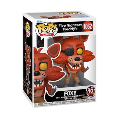 Funko POP! FNAF Five Nights At Freddy’s Foxy 10th Anniversary Figure #1062!